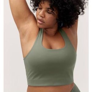 Girlfriend Collective Paloma Bra in Limited Edition Color “Thyme” Size XL